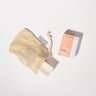 HOPERY Shower Kit Lime-Grapefruit – festes Duschgel & Baumwollsäckchen, plastikfrei